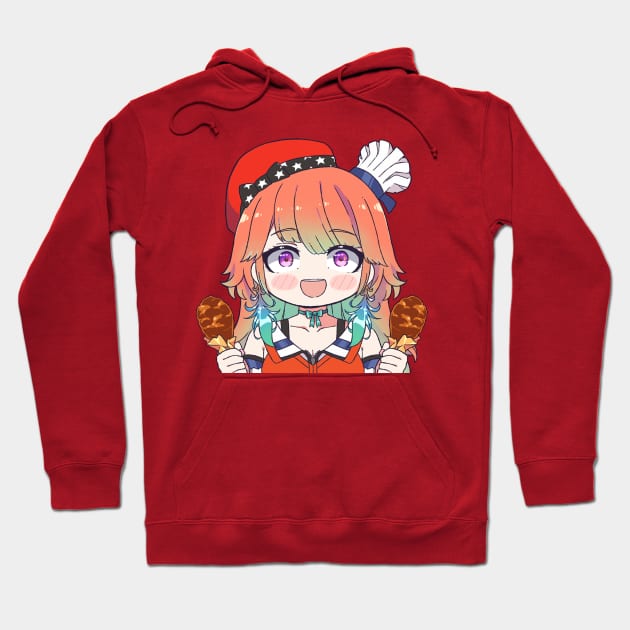 Takanashi Kiara Chibi Hoodie by Kent